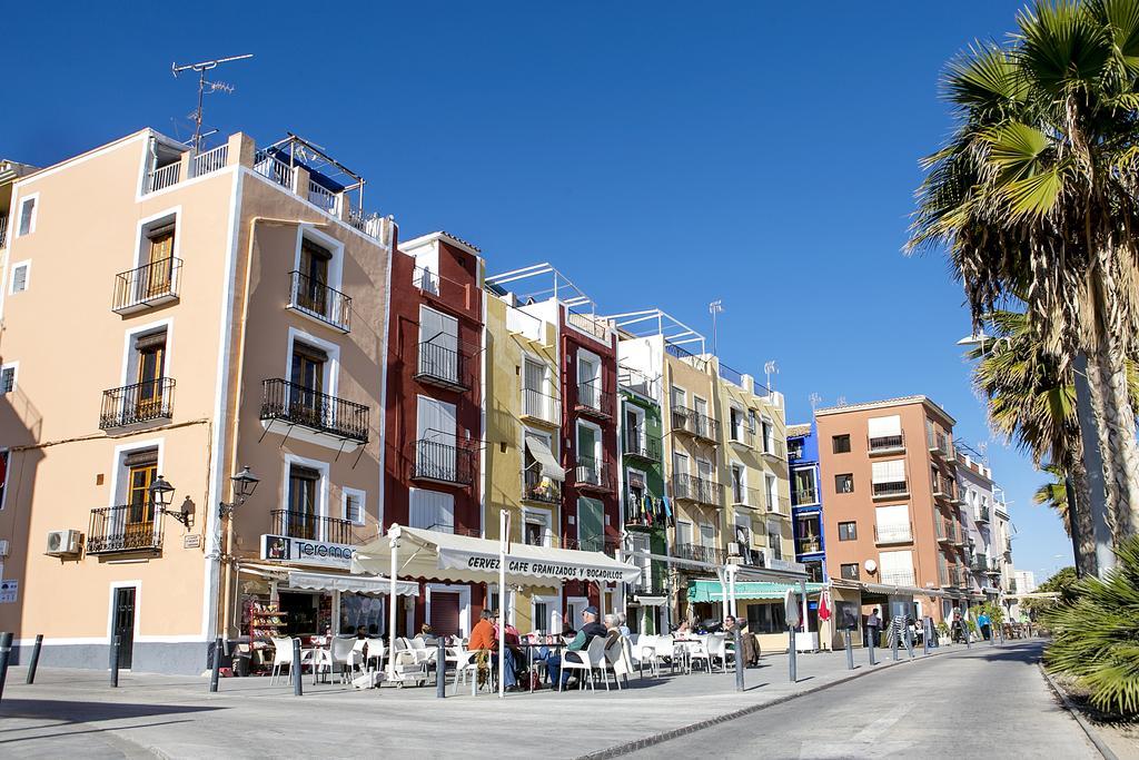 Hb Costablanca Apartamientos Junto Al Mar Appartamento Villajoyosa Esterno foto