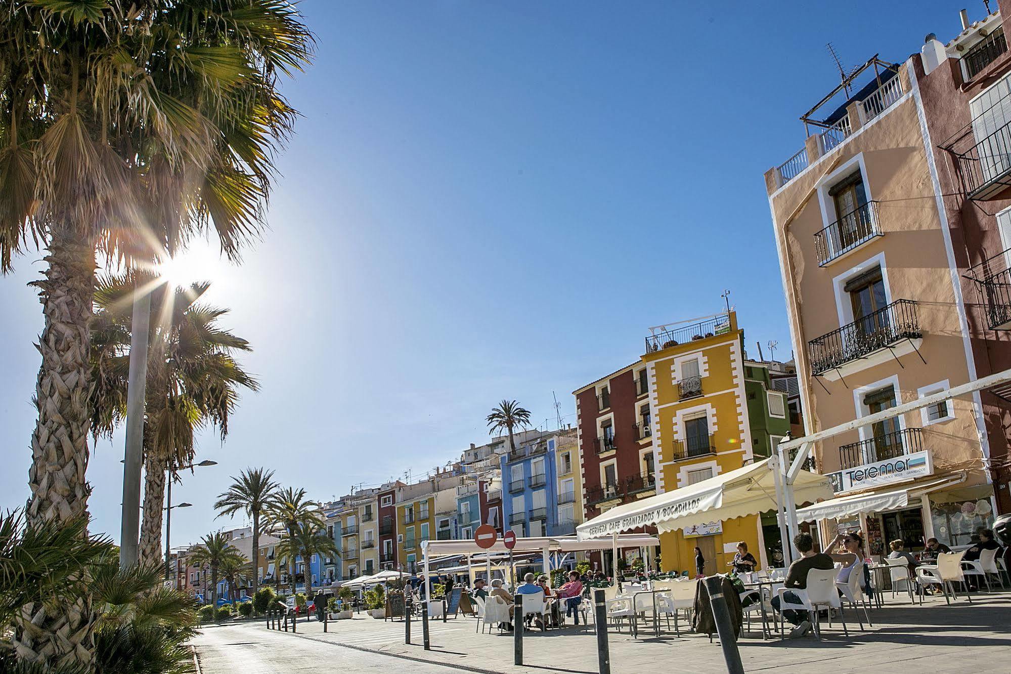 Hb Costablanca Apartamientos Junto Al Mar Appartamento Villajoyosa Esterno foto